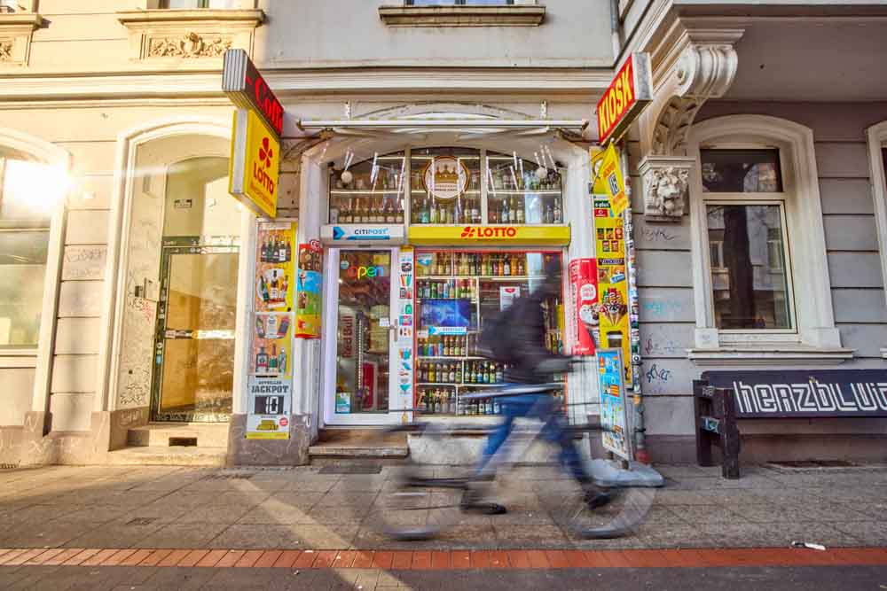 Der Kiosk an der Königsworther Straße 32 nutzt das Laufpublikum 