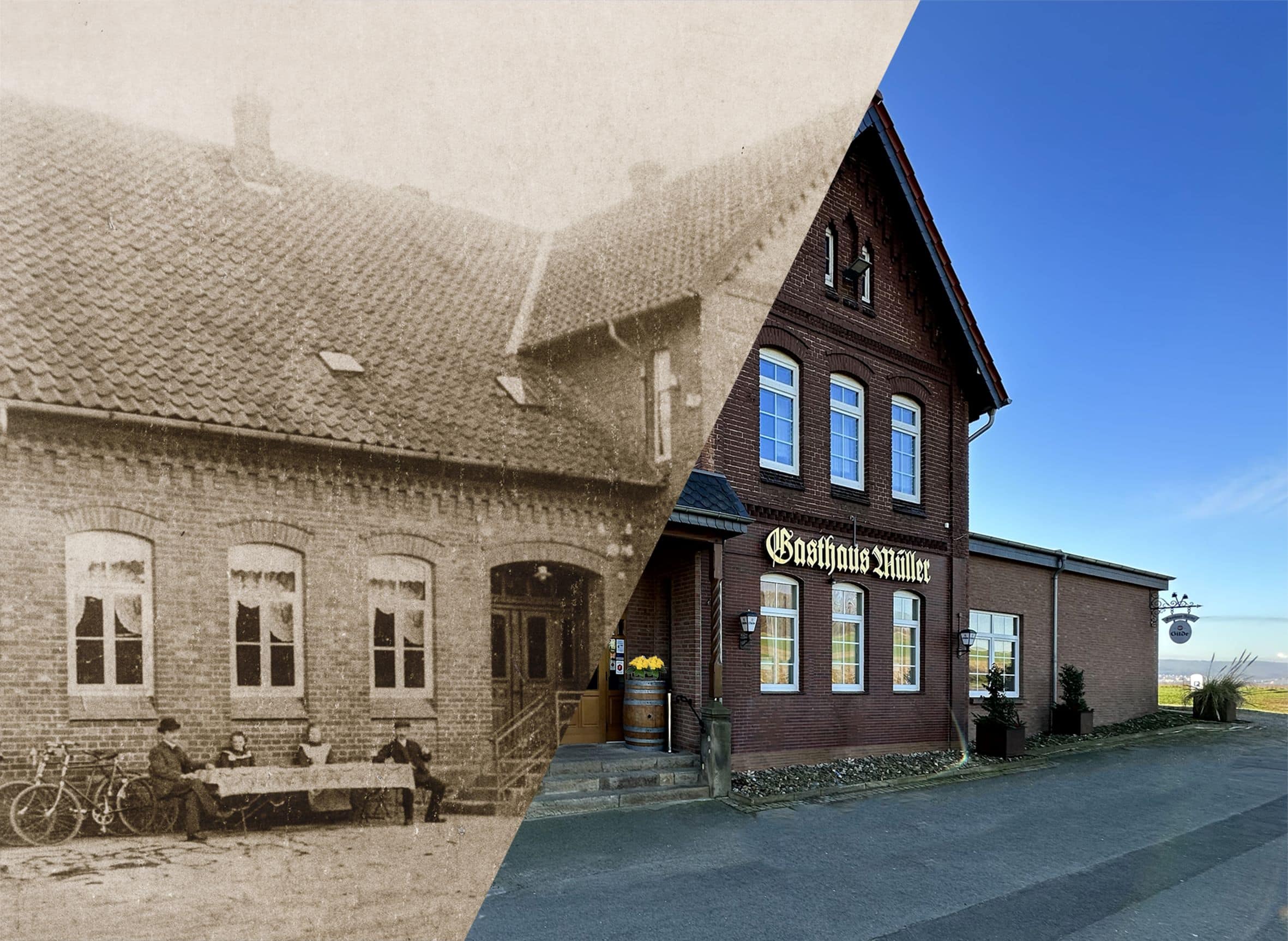 Gasthaus Müller, Außenansicht